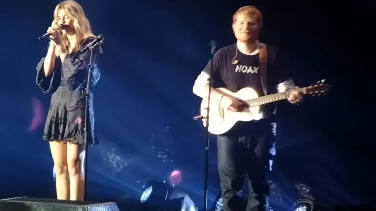 Louane bientôt en duo avec Ed Sheeran