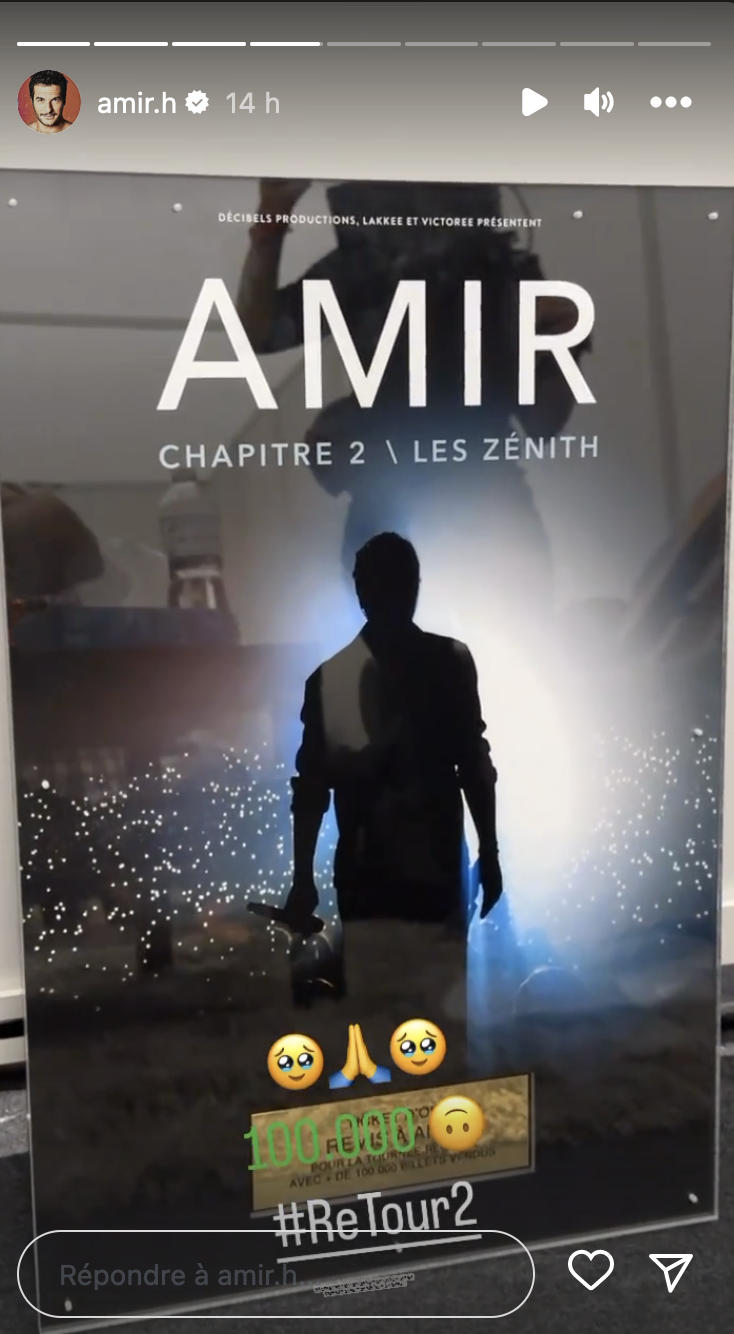 Amir une fin de tournée toute en émotion