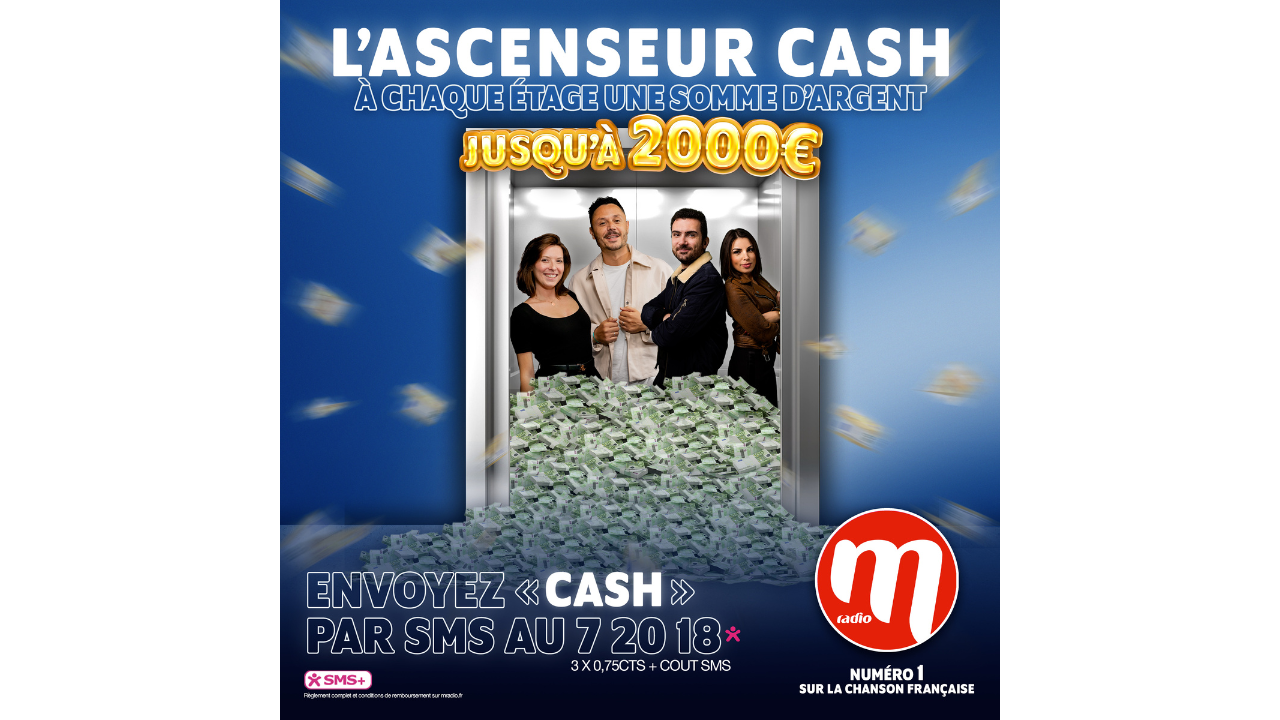L&rsquo;Ascenseur Cash M Radio