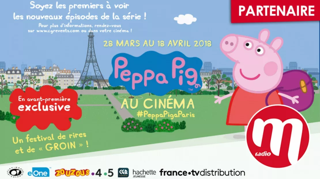 Peppa Pig ,en exclusivité au cinéma !
