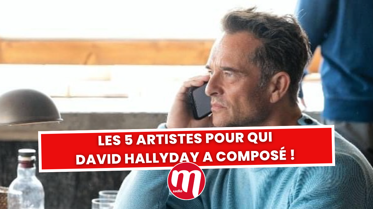 Les 5 artistes pour qui David Hallyday a composé