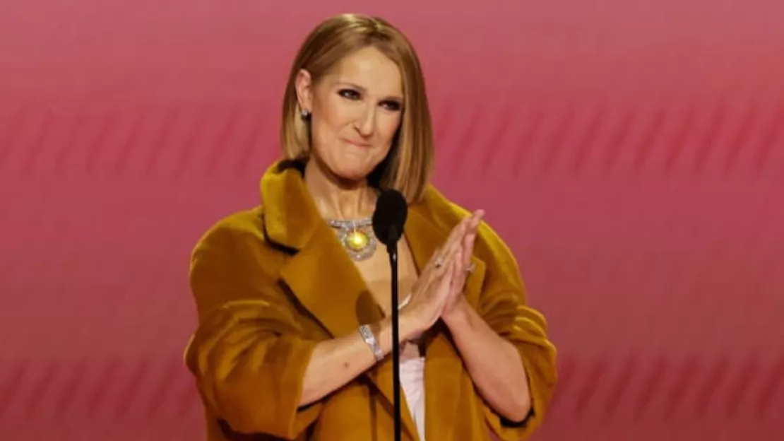 Céline Dion a chanté dans les coulisses des Grammy !