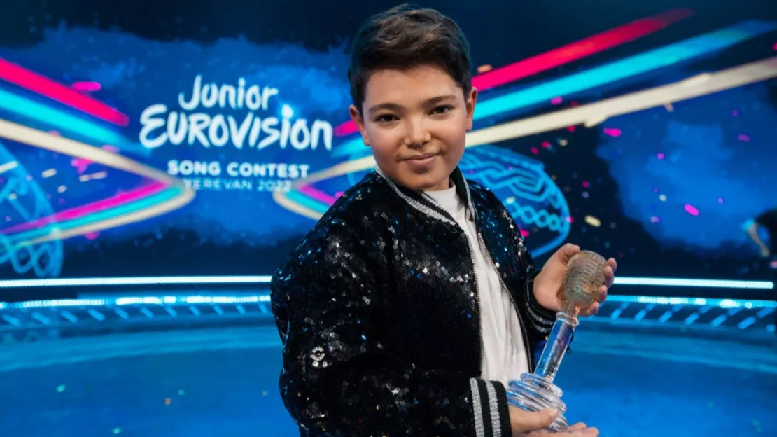 "Eurovision Junior" : Lissandro offre la victoire à la France avec sa chanson "Oh Maman"