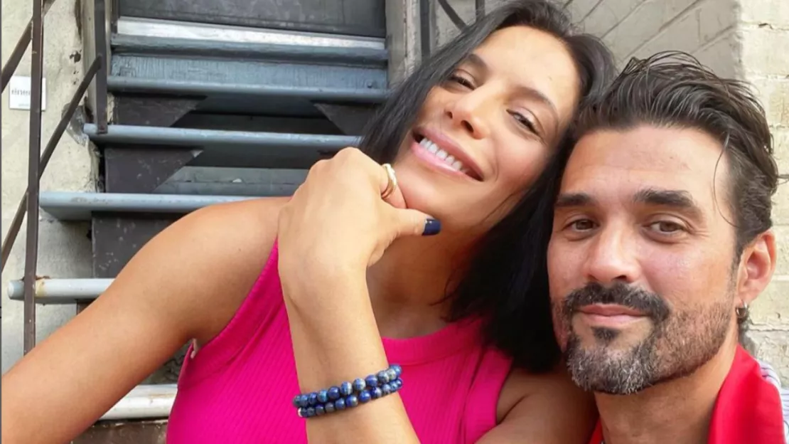 Instants complices pour Zaho et Florent Mothe !