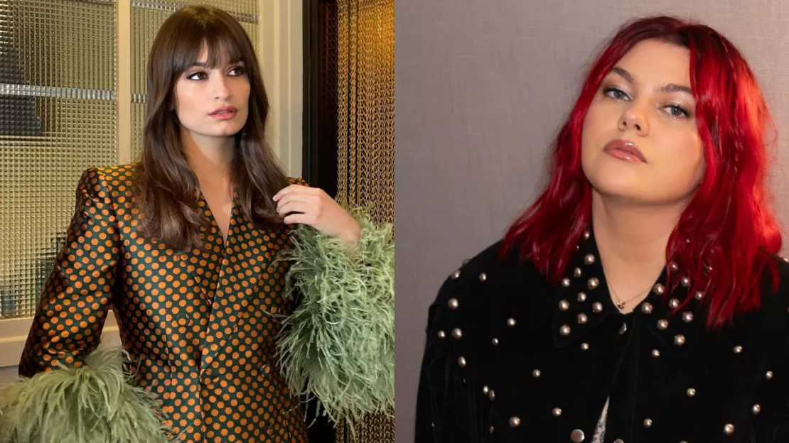 Joli moment de complicité entre Clara Luciani et Louane à cause d'un titre de presse !