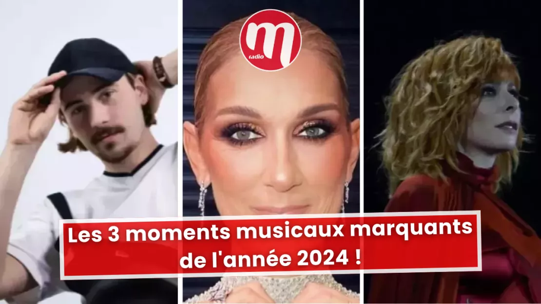 Les 3 moments musicaux marquants de l'année 2024 !