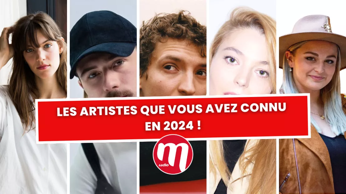 Les artistes que vous avez connu en 2024 !