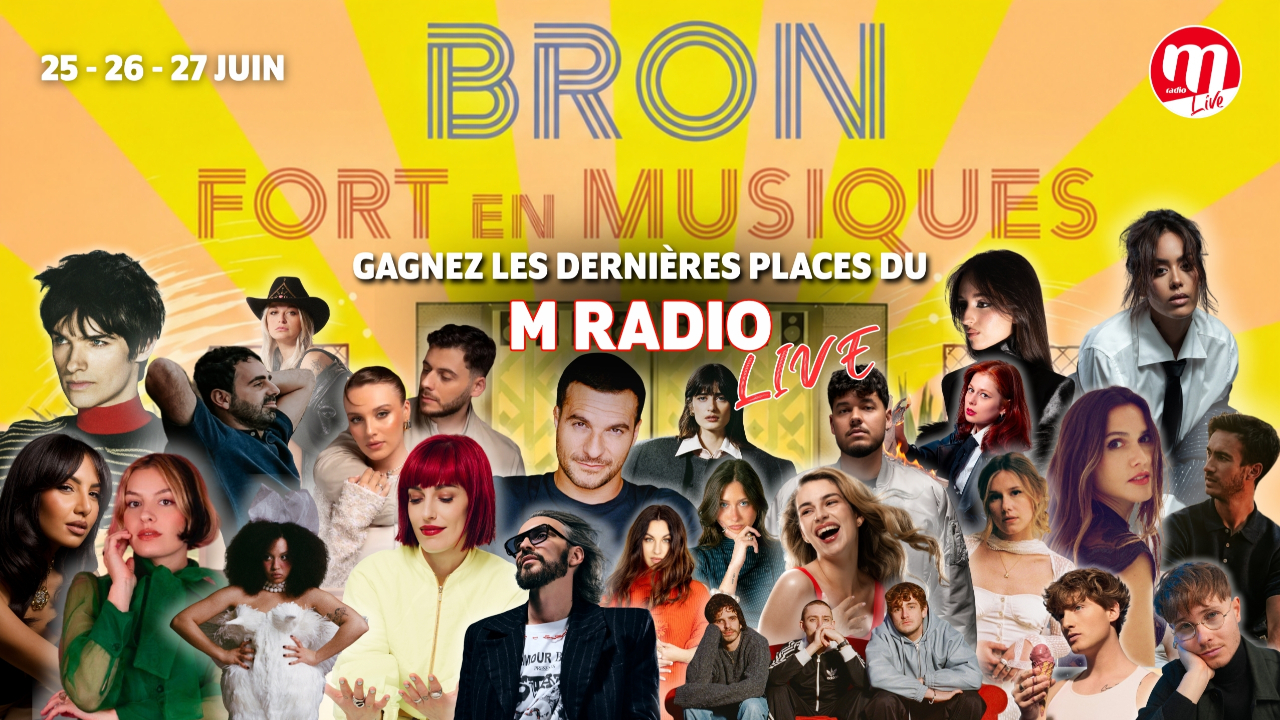 Forts en Musique 2026 : M Radio vous fait gagner les dernières places pour trois soirées exceptionnelles au Fort de Bron Forts en Musique 2026 : M Radio vous fait gagner les dernières places pour trois soirées exceptionnelles au Fort de Bron