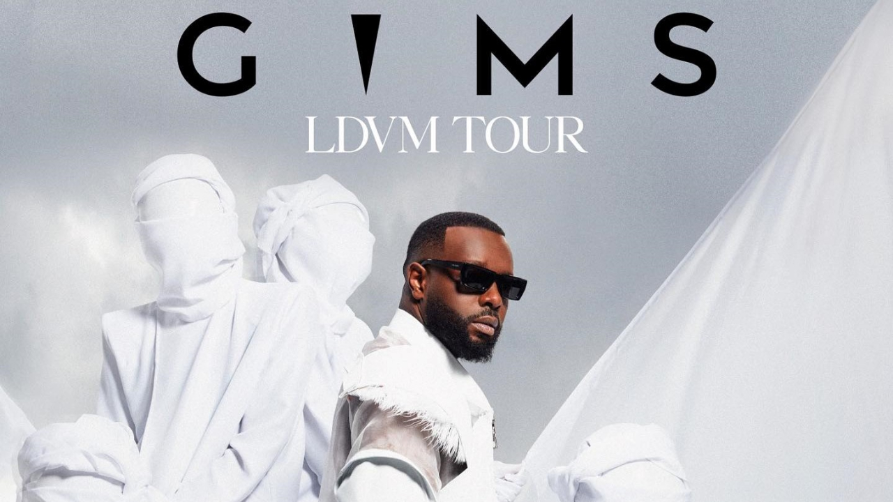 Gims remonte sur scène pour sa nouvelle tournée "LDVM TOUR"