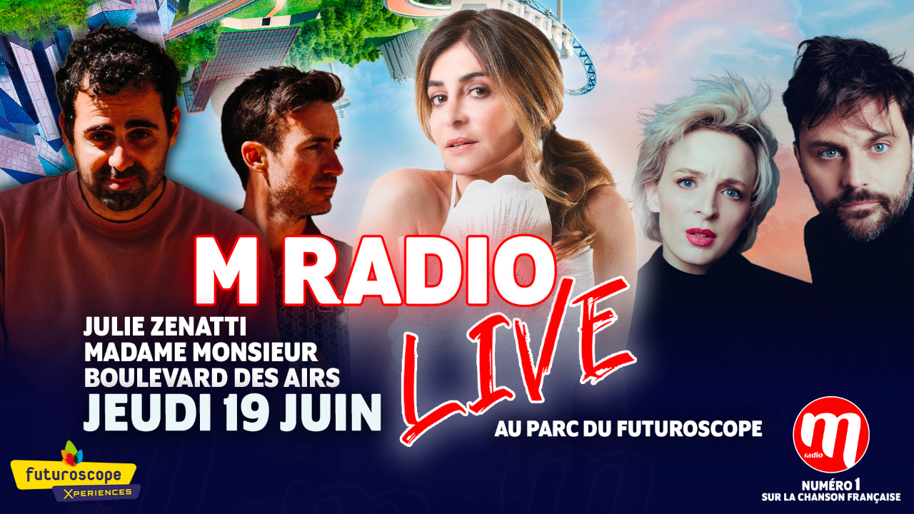 Julie Zenatti, Madame Monsieur et Boulevard des Airs vont enflammer le Futuroscope !