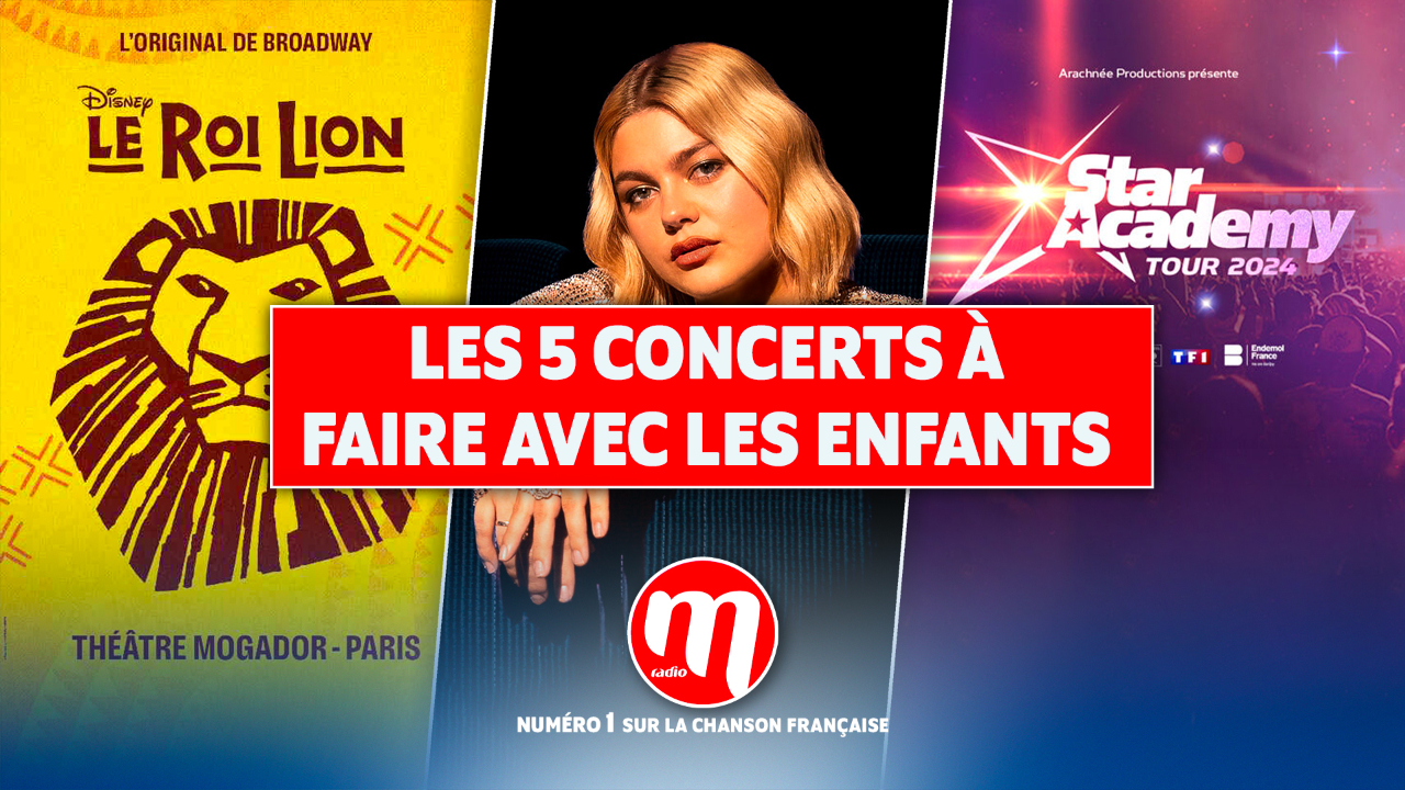 Les 5 concerts à faire avec les enfants en 2024