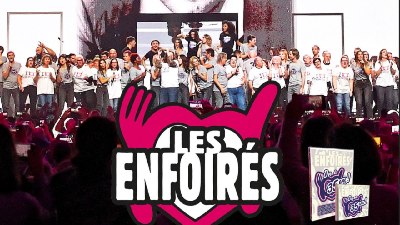 Les Enfoirés dominent le classement des meilleures ventes d’albums