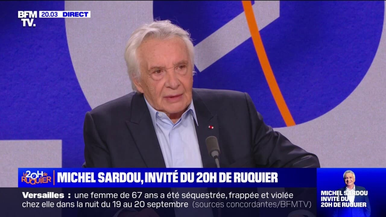 Michel Sardou juge notre époque : "Je hais ce siècle"
