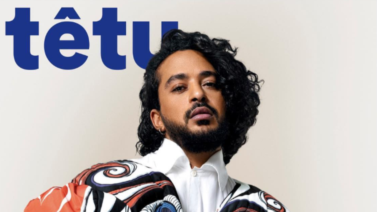 Slimane fait la couverture du magazine Têtu