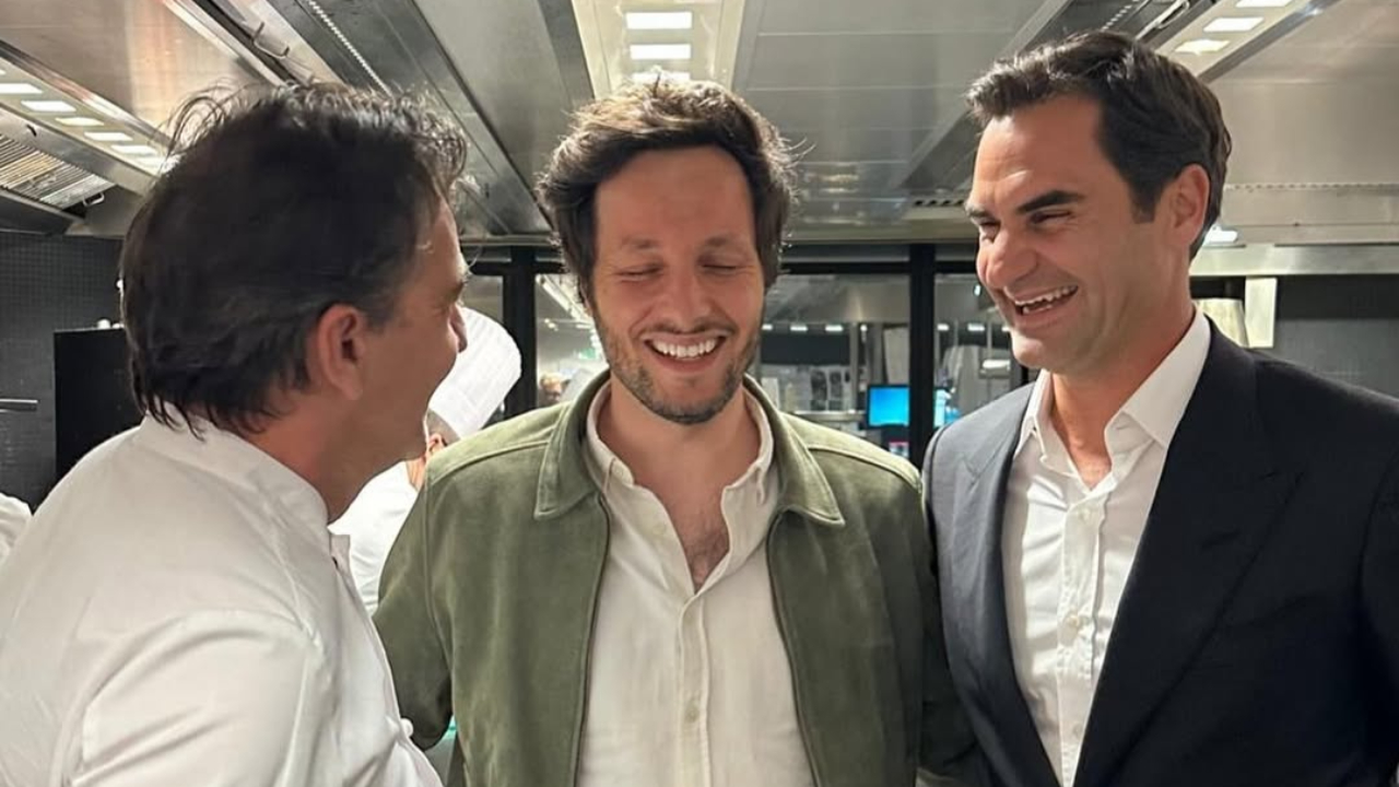 Vianney : une table de rois avec Roger Federer et Yannick Alleno Vianney : une table de rois avec Roger Federer et Yannick Alleno