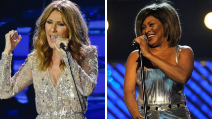 Céline Dion rend hommage à sa "source d'inspiration" Tina Turner