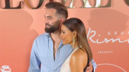 Kendji Girac tr&egrave;s complice avec Eva Longoria &agrave; Cannes !