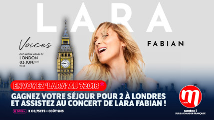 Lara Fabian s'envole à Londres pour son "Voices Tour 2025" ! Lara Fabian s'envole à Londres pour son "Voices Tour 2025" !