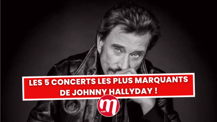 Les 5 concerts les plus marquants de Johnny Hallyday ! Les 5 concerts les plus marquants de Johnny Hallyday !