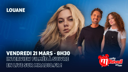 Louane bientôt en live sur M Radio !