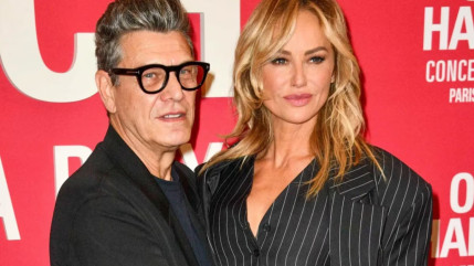 Marc Lavoine et Adriana avec une arme sur le tapis rouge !