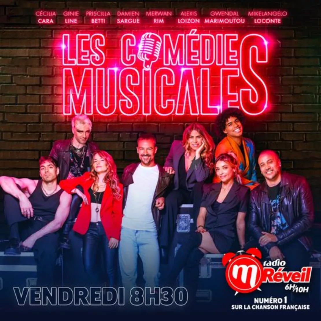 La troupe de "Comédie musicale - Le Concert"