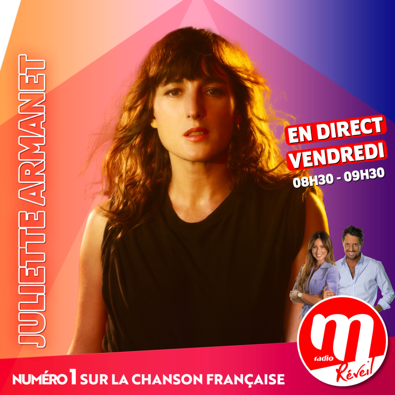 Juliette Armanet invité du M Radio Réveil Juliette Armanet invité du M Radio Réveil