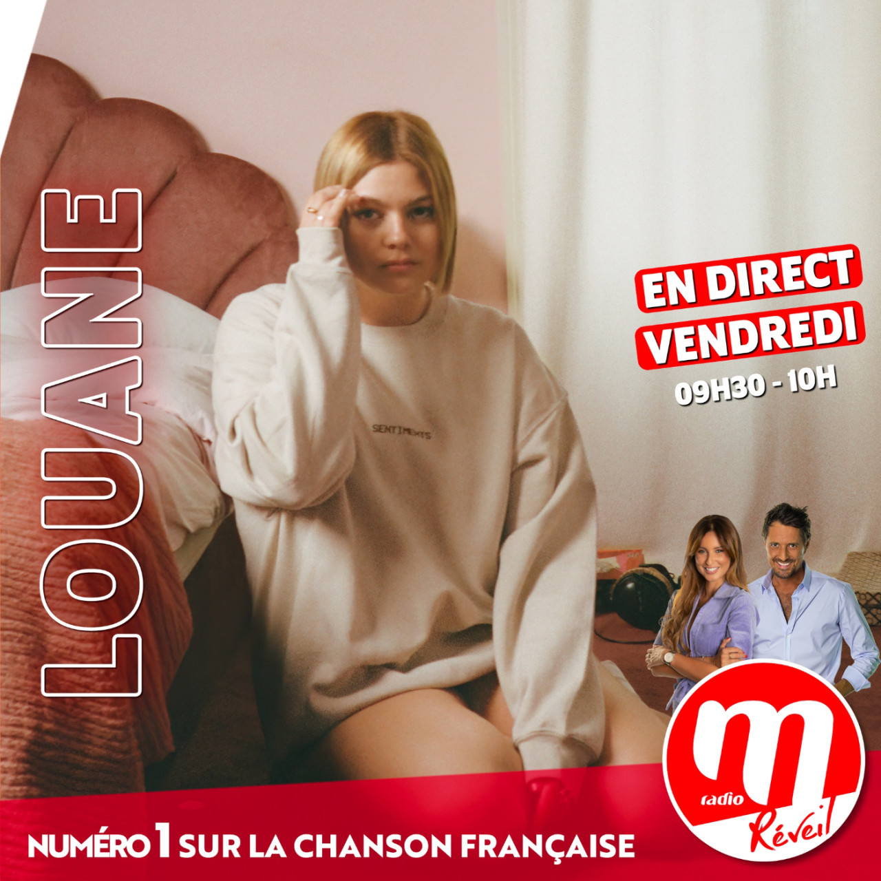Louane invitée du M Radio Réveil