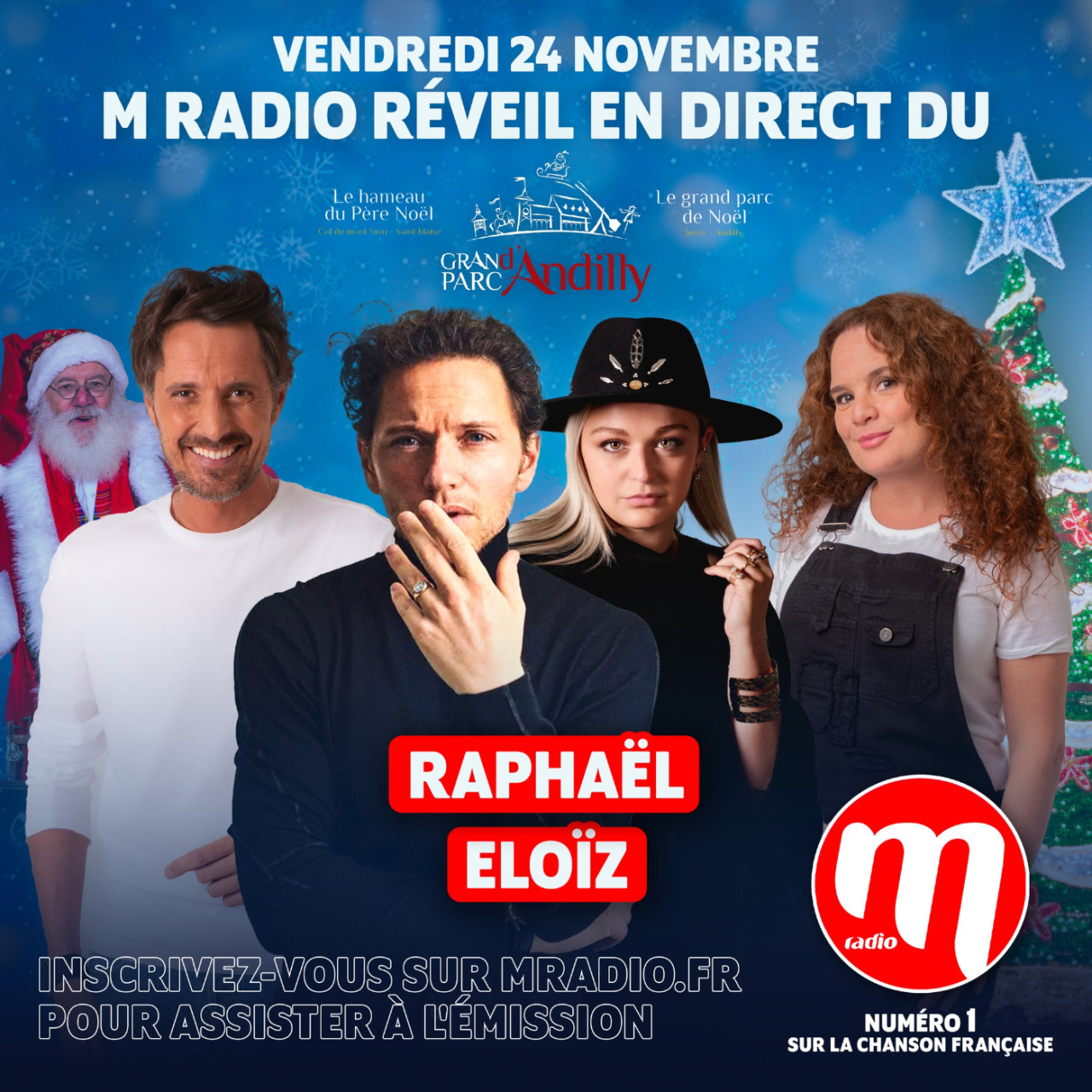 Raphael invité du M Radio Réveil Raphael invité du M Radio Réveil