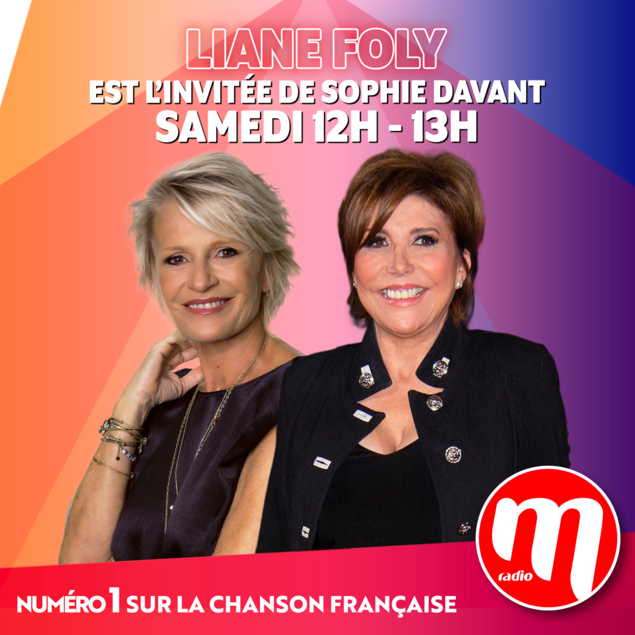 Sophie Davant & Liane Foly