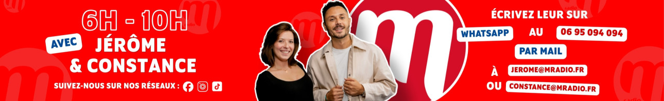 Ecouter J&eacute;r&ocirc;me & Constance en direct