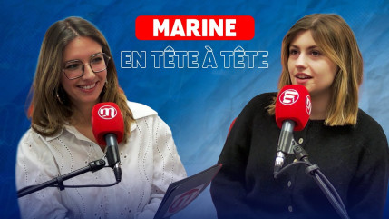 Marine "En tête à tête" avec Ombeline sur M Radio